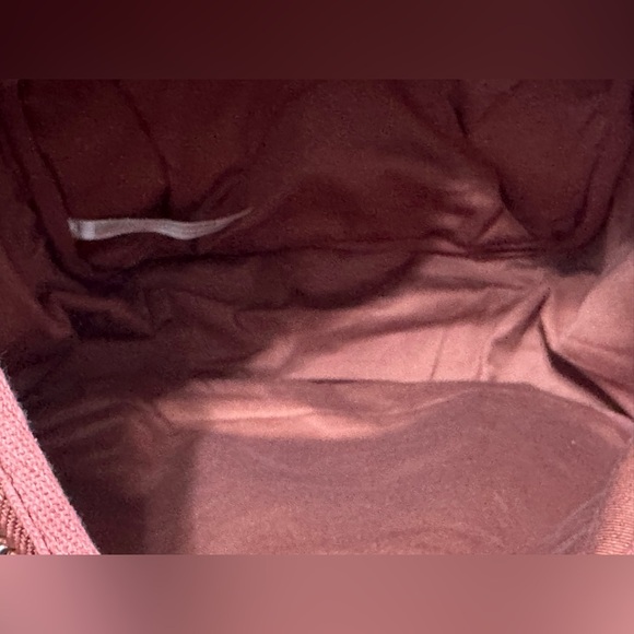 NWT Free People Malta Velvet Backpack Sepia Rose - Picture 8 of 9